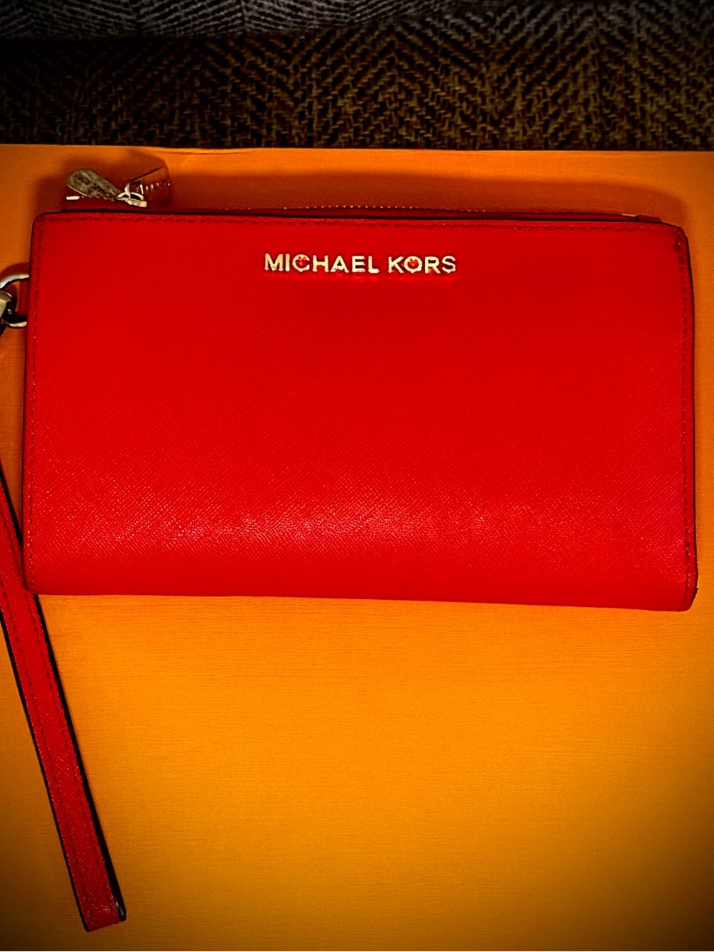 Michael Kors Jet Set Travel Double Zip Wristlet